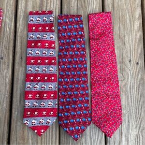 Hallmark  Holiday Traditions & Cool Yule Silk Neckties Tie Sold Ea. & Discounts